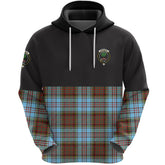 Anderson Ancient Clan Half Of Tartan Hoodie